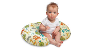 Boppy-Nursing-Pillow-and-Positioner,-Peaceful-Jungle